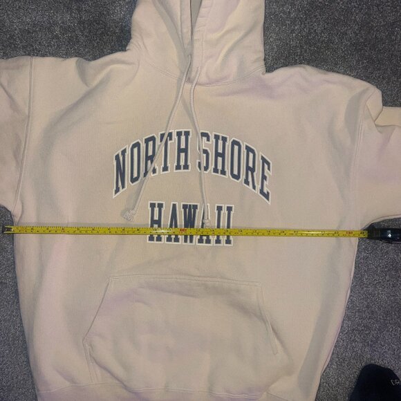 John Galt White North Shore Hawaii Hoodie (One Size - Runs Large/X-Large) - Picture 2 of 4
